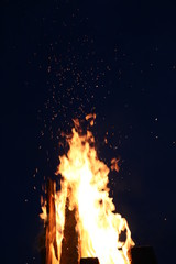 Flamme des Mittelalters