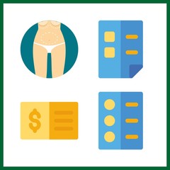 form icon. check and list vector icons in form set. Use this illustration for form works.