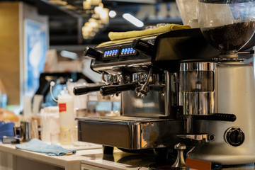 Coffee Maker in Coffee Shop