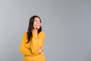 Obraz premium Portrait of a smiling young woman