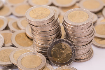 euro coins