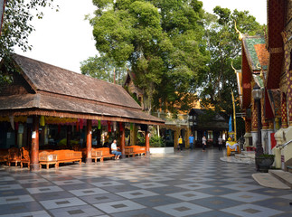 temple bouddha, Thaïlande, prières, thailandais 