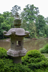Japanese garden lantern