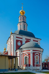Fototapeta na wymiar Moscow. Church of St. Alexis, Metropolitan of Moscow