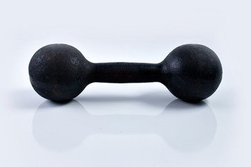 black halter on white background