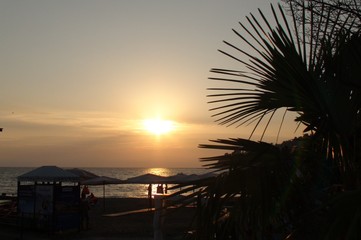 Морской закат