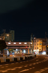 Fototapeta na wymiar 大阪　東淀川都市風景