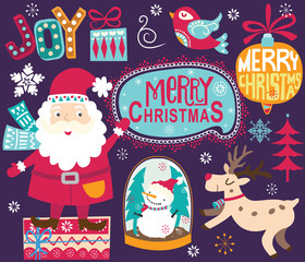 Christmas Santa Ornaments Collections