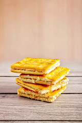 Indian made sweet cream biscuits