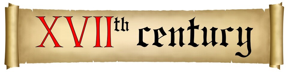 Parchment. 17th century