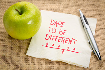 Dare to be different