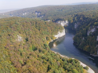 Fototapeta na wymiar Donaudurchbruch