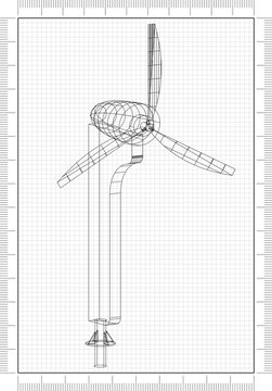 Wind Turbine Architect blueprint 