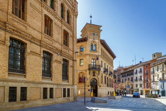 Street in Huesca, Spain