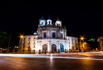 Fototapeta na wymiar Basilica of San Francisco el Grande, Madrid Spain