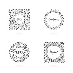 Set of vector eco elements