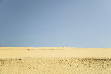 Sand desert at Dune du Pilat