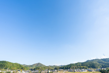 京都　亀岡周辺風景