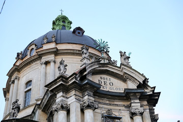 Dominican Church in Lviv City, Ukraine