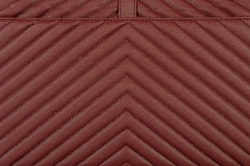 The texture of the skin is brown with a prominent diagonal pattern