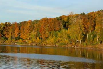 Nature, Travel, Ponds Concept. Beautiful Nature Background. 

