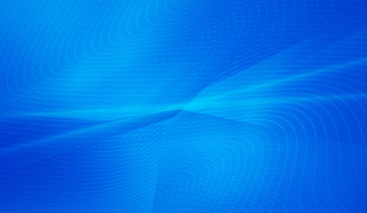 Blue background with abstract shape lines