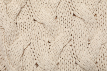 Surface of winter clothing as background, closeup