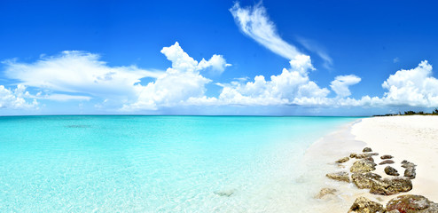 Turks & Caïcos, Grace Bay - peaceful and quiet beach