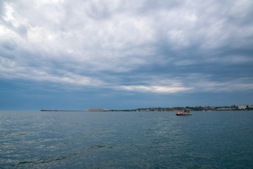 Fototapeta na wymiar Sea bay