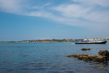Stones in the sea