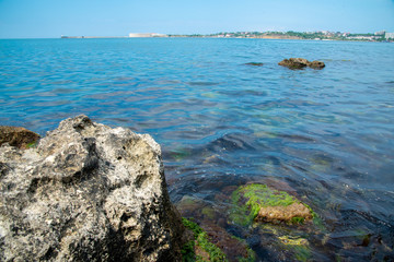 Stones in the sea