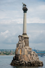 Monument in the sea
