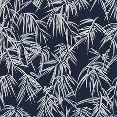 Wall murals Tropical Leaves Seamless tropical pattern