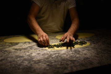 traditional turkish cuisine and cooking gozleme