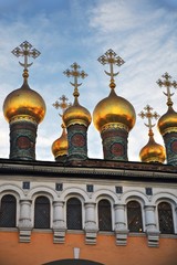 Obraz premium Terem churches of Moscow Kremlin