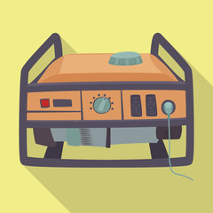 Isolated object of electricity and electric logo. Collection of electricity and energy vector icon for stock.