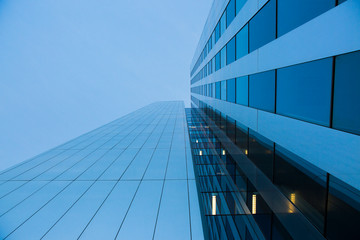 Fototapeta na wymiar Struktur, moderne Hochhausfassade