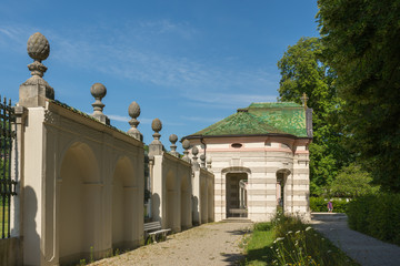 Fototapeta premium Pavillon Hofgarten der Eichstätter Sommerresidenz