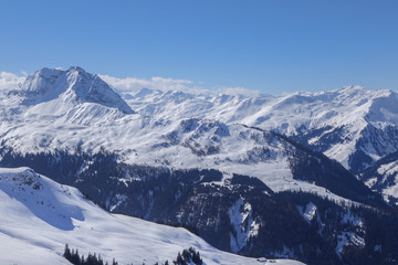 Fototapeta na wymiar Bergpanorama Großer Rettenstein
