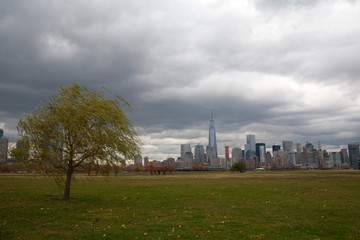 Fototapeta premium view of city