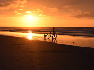 atardecer