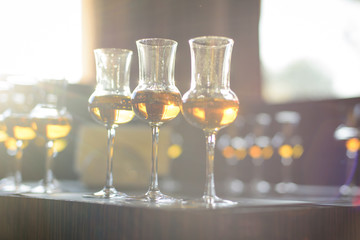 Whiskey tasting, whiskey glass