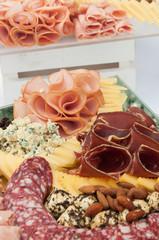 Table of cold cuts