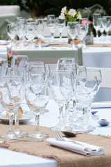 elegant table setting