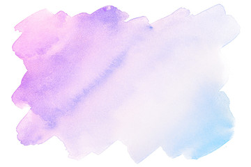 watercolor texture magenta light blue