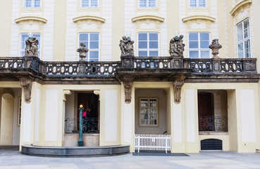 Registry of the Czech President at Prague Castle, the official residence of the president.