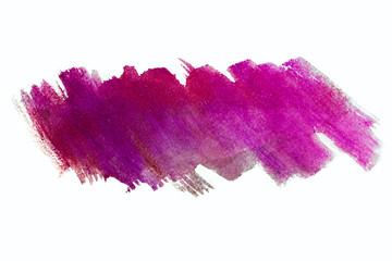 watercolor texture with paint stains painted with a brush fuchsia bright purple