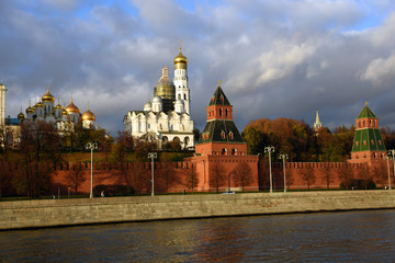 Obraz premium Architecture of Moscow Kremlin
