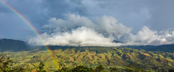 Antioquia's Mountains Panoramic
