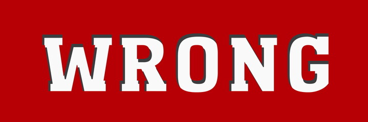 WRONG Post stamp banner